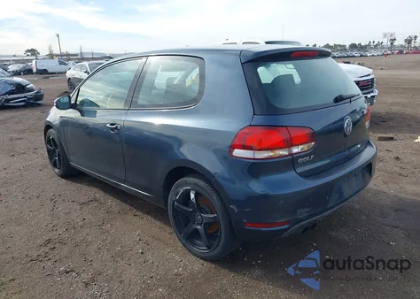 2012 Volkswagen Golf 2.5L 2-Door from USA, damaged, VIN WVWAB7AJ4CW145185